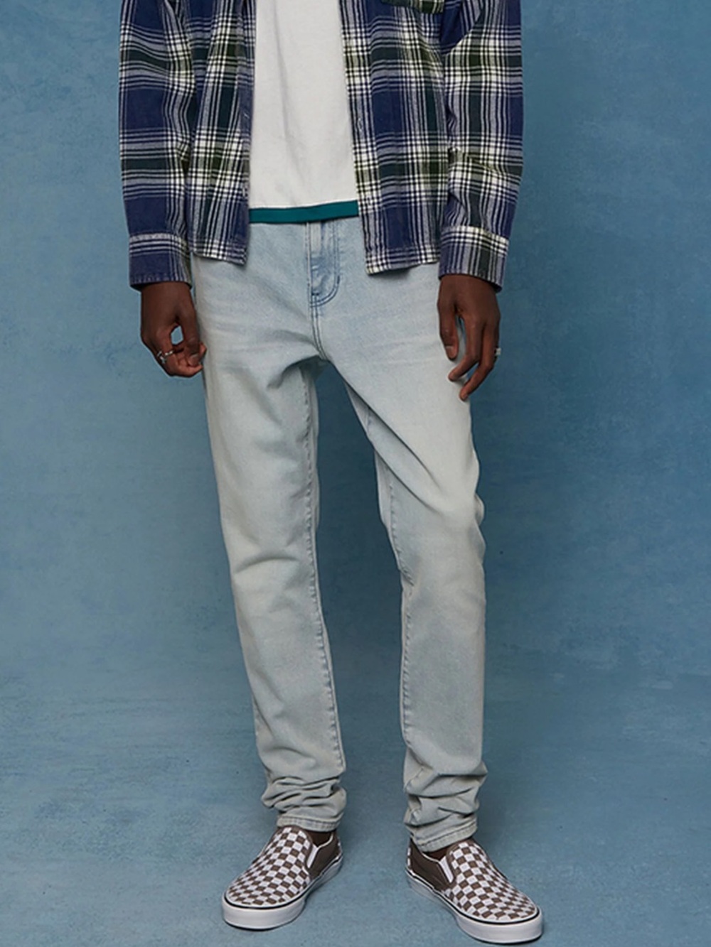 Pacsun Skinny Jeans Stretch Light Indigo